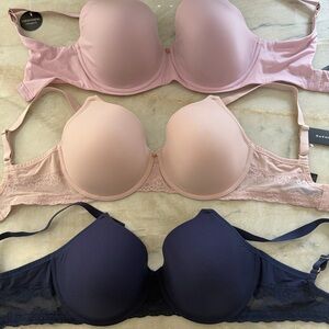 Natori Bra Collection - Pink, Cream, and Blue